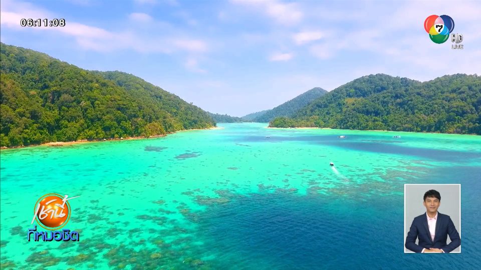 เที่ยวหมู่เกาะสุรินทร์ สัมผัสชีวิตชาวเลมอแกน แลโลกใต้ท้องทะเลสวยที่สุดแห่งหนึ่งในไทย จ.พังงา