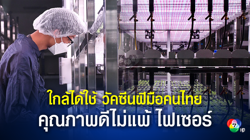 คืบหน้า! วัคซีนโควิดสัญชาติไทย ChulaCov19 ผ่านการทดลองในคน ได้ผลคุณภาพดีกระตุ้นภูมิได้มากผลิตในไทยได้แล้ว