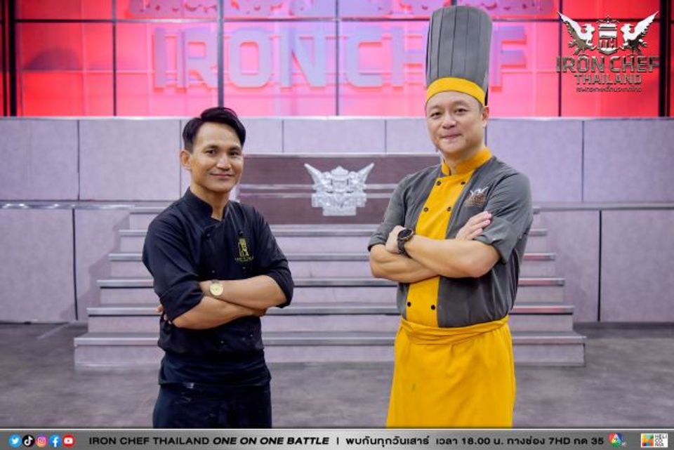 Iron Chef Thailand One On One Battle สุดเร้าร้อน!! “เชฟนาย” ท้าวัดกึ๋นสอนเชิง “เชฟพกฤษ์” เขย่าบัลลังก์แชมป์
