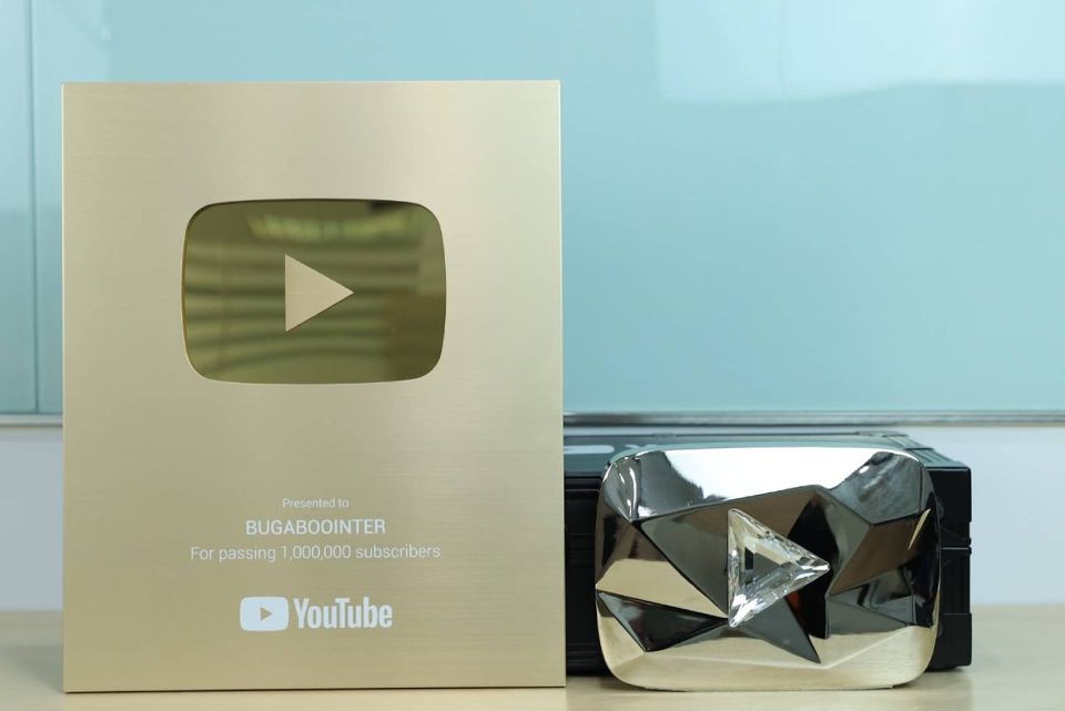 YouTube “Ch7HD” ฉลองยอดผู้ติดตามทะลุ 16.1 ล้านคน  "BUGABOO INTER" คว้ารางวัล Gold Creator Awards