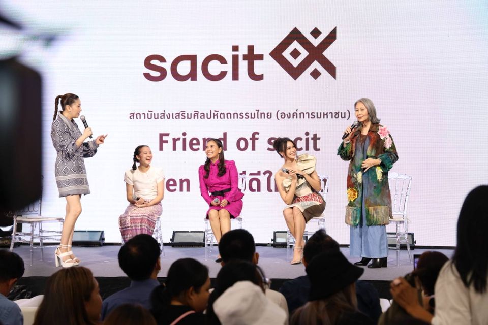 sacit ชวนสัมผัสประสบการณ์ “เที่ยวฟินอินผ้าไทย”  โดนใจคนรุ่นใหม่ วัยเกษียณ และต่างชาติ ดัน Soft Power ปล่อยพลังคราฟต์ไทยให้กระหึ่ม