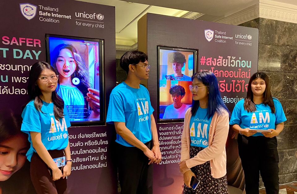 รัฐบาลไทยและยูนิเซฟผนึกกำลังต่อสู้กับการล่วงละเมิดทางเพศเด็ก ผ่านช่องทางออนไลน์ซึ่งกำลังเป็นภัยคุกคามร้ายแรงต่อเด็กไทย