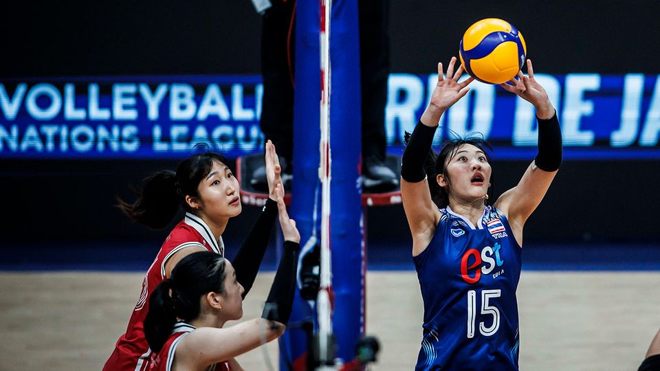 VNL 2024 : ผลวอลเลย์บอลเนชันส์ ลีก วันนี้ (20 พ.ค.) วอลเลย์บอลหญิงไทย พลาดท่าแพ้ เกาหลีใต้