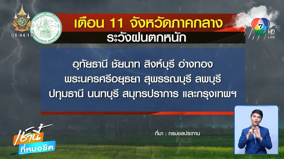 สทนช.เตือนน้ำล้น แม่น้ำวัง-ยม ล้นตลิ่ง
