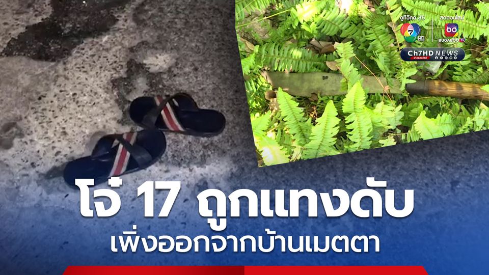 โจ๋ 17 ปี ถูกอริแทงสวนดับเพิ่งออกจากบ้านเมตตาเพียง 1 เดือน