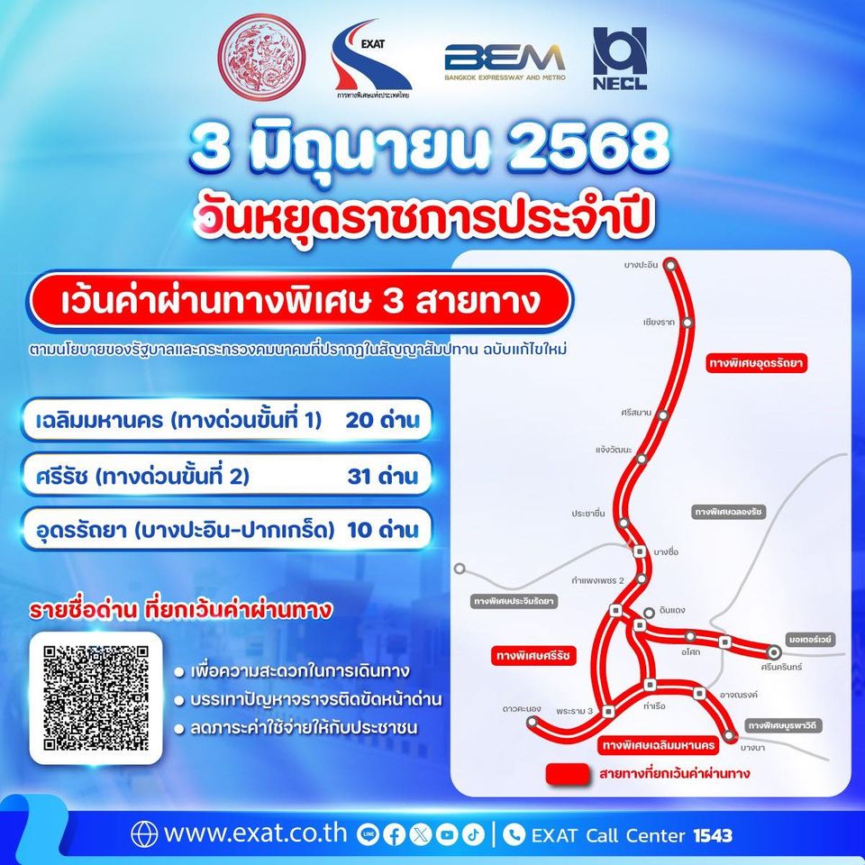 ทางด่วนฟรี 