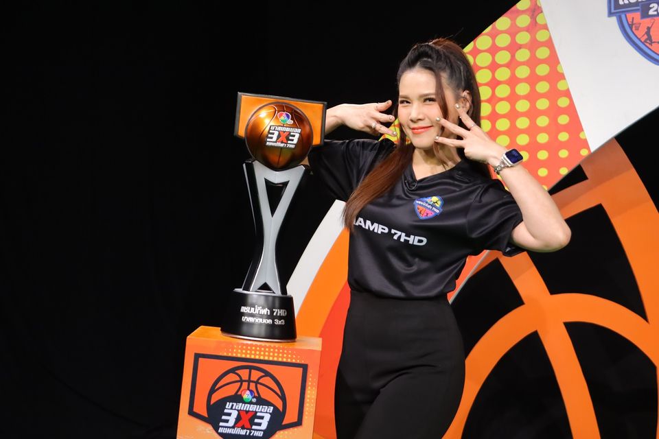 “ปุ๊ก-นภัสกรณ์” ชวนเชียร์ติดขอบสนาม  “บาสเกตบอล 3X3 แชมป์กีฬา 7HD 2025” ชิงแชมป์ภาคกลาง 7-8 มิ.ย.นี้ ที่ ศูนย์การค้า MBK Center
