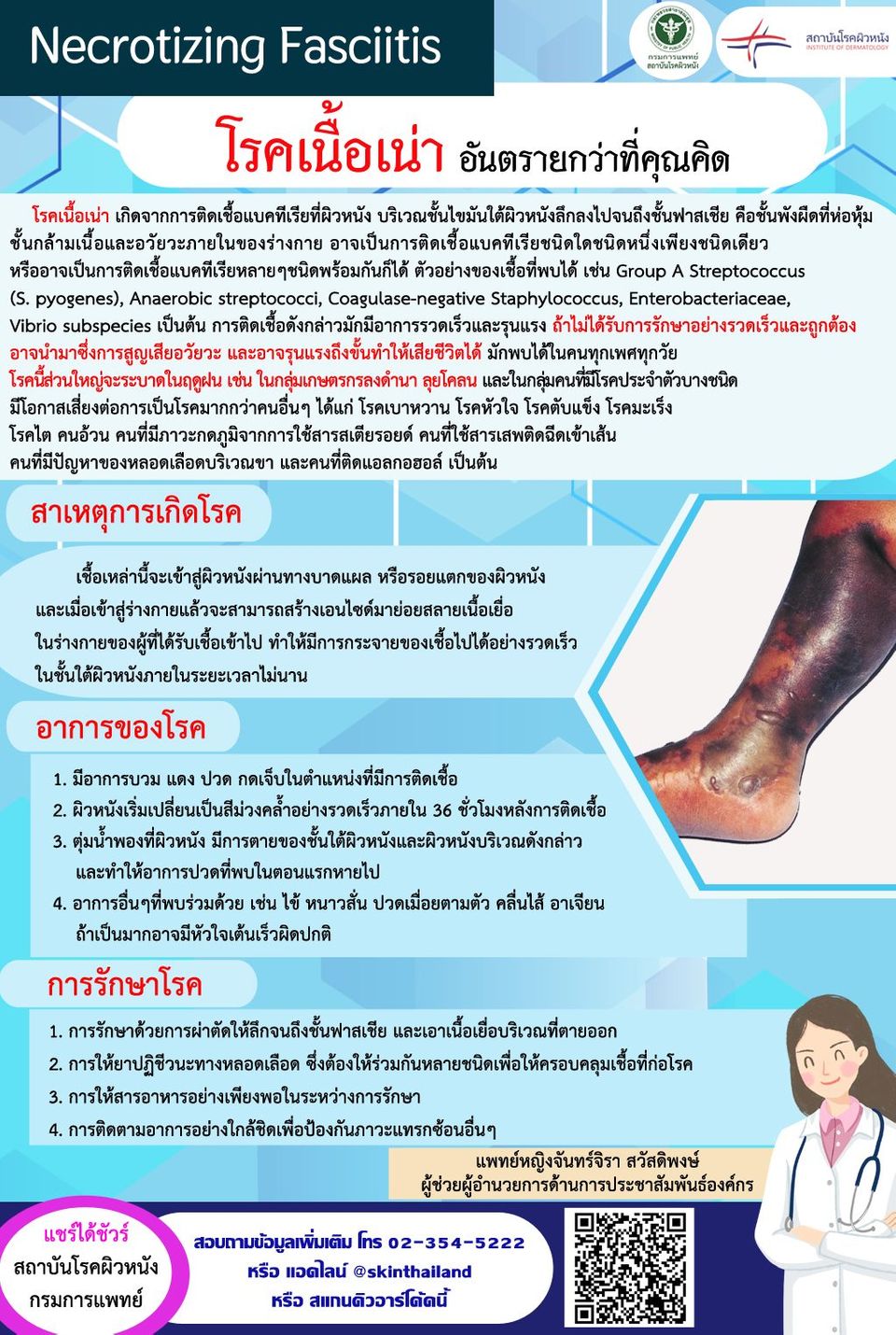 โรคแบคทีเรียกินเนื้อคน