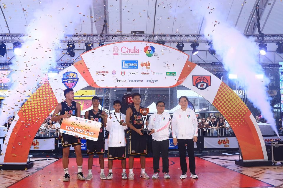  “รร.ท่าข้ามพิทยาคม” ผงาดแชมป์ประเทศไทย คว้าถ้วย “บาสเกตบอล 3X3 นักเรียนชาย แชมป์กีฬา 7HD 2025” ไปครอง