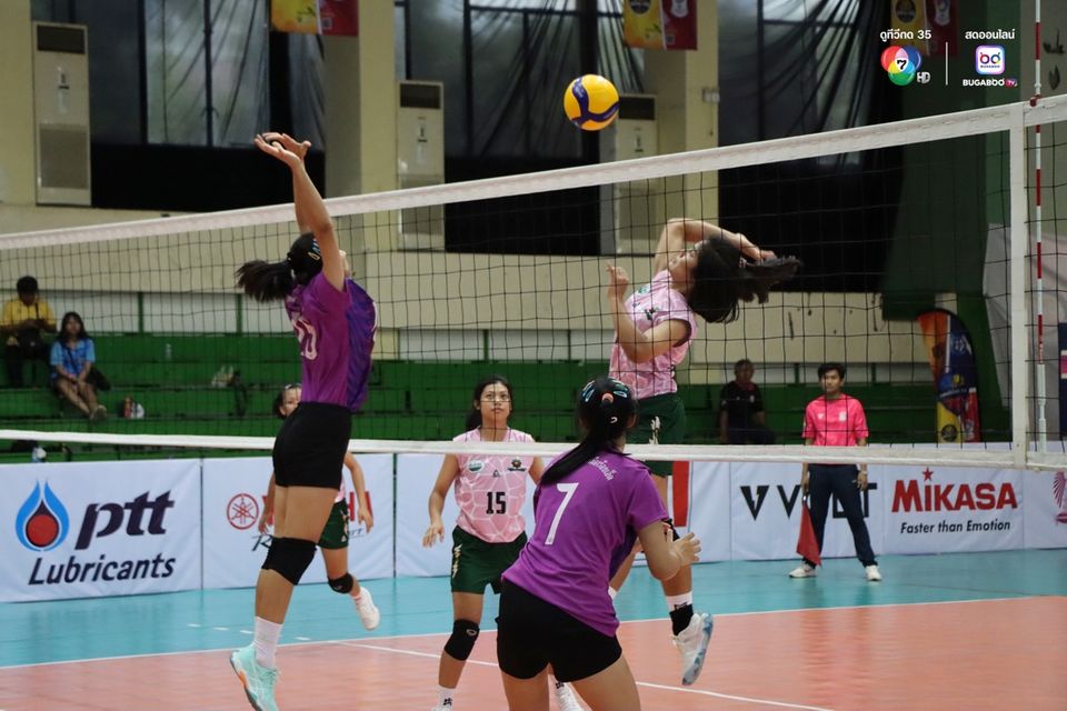 ประมวลภาพ วอลเลย์บอล แชมป์กีฬา 7HD 2025 : วังจันทร์วิทยา 3-0 กีฬาเทศบาลเมืองร้อยเอ็ด
