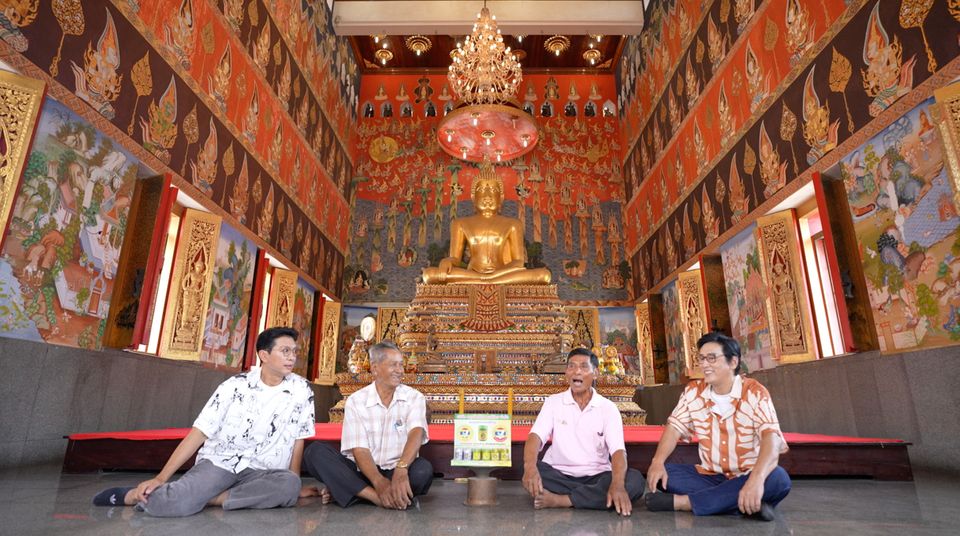 “หนุ่ม-แท่ง” พาทัวร์ “วัดสังโฆสิตาราม” จ.สุพรรณบุรี  กราบขอพร “หลวงพ่อครื้น” ที่สายเมตตาต่างศรัทธา 