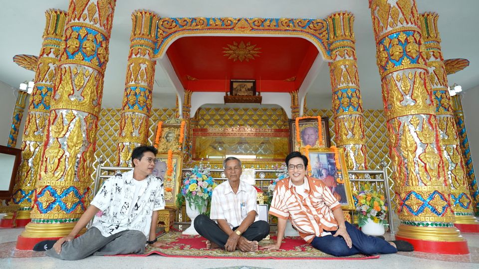 “หนุ่ม-แท่ง” พาทัวร์ “วัดสังโฆสิตาราม” จ.สุพรรณบุรี  กราบขอพร “หลวงพ่อครื้น” ที่สายเมตตาต่างศรัทธา 