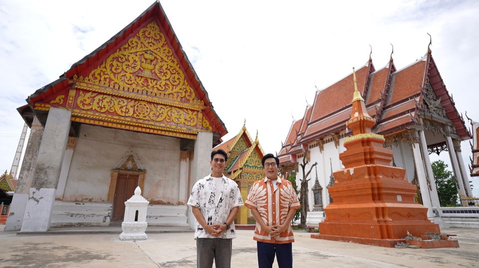 “หนุ่ม-แท่ง” พาทัวร์ “วัดสังโฆสิตาราม” จ.สุพรรณบุรี  กราบขอพร “หลวงพ่อครื้น” ที่สายเมตตาต่างศรัทธา 