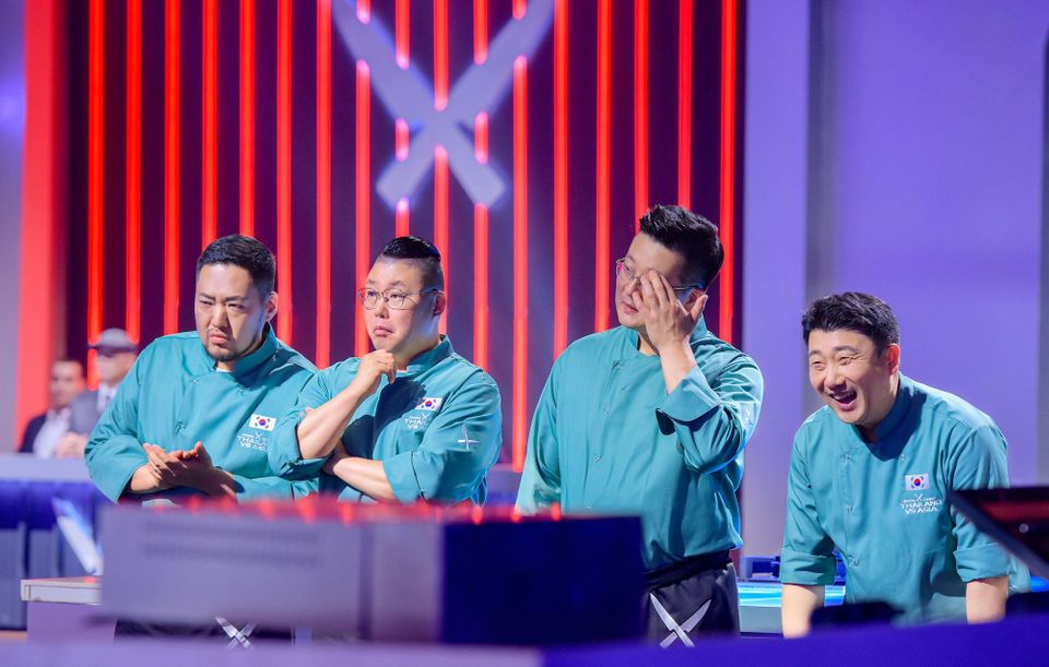 Iron Chef Thailand VS Asia  สุดเครียด..ตัวเกร็ง  เชฟ 5 ชาติ “วัดดวง” ลุ้นทำอาหารเอเชียไม่คุ้นเคย    