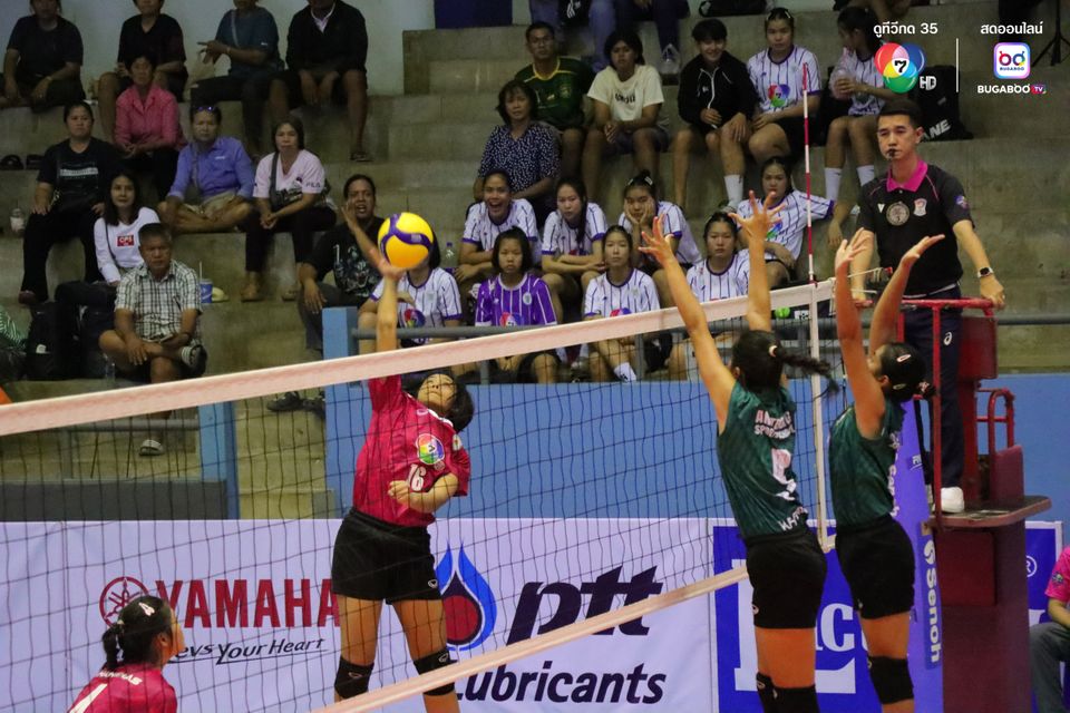 ประมวลภาพ วอลเลย์บอล แชมป์กีฬา 7HD 2025 : เทศบาล 3 วัดไชนาวาส 2-3 กีฬาจังหวัดอ่างทอง
