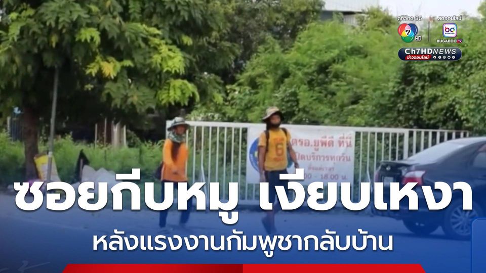 ซอยกีบหมู เงียบเหงา หลังแรงงานกัมพูชากลับบ้าน