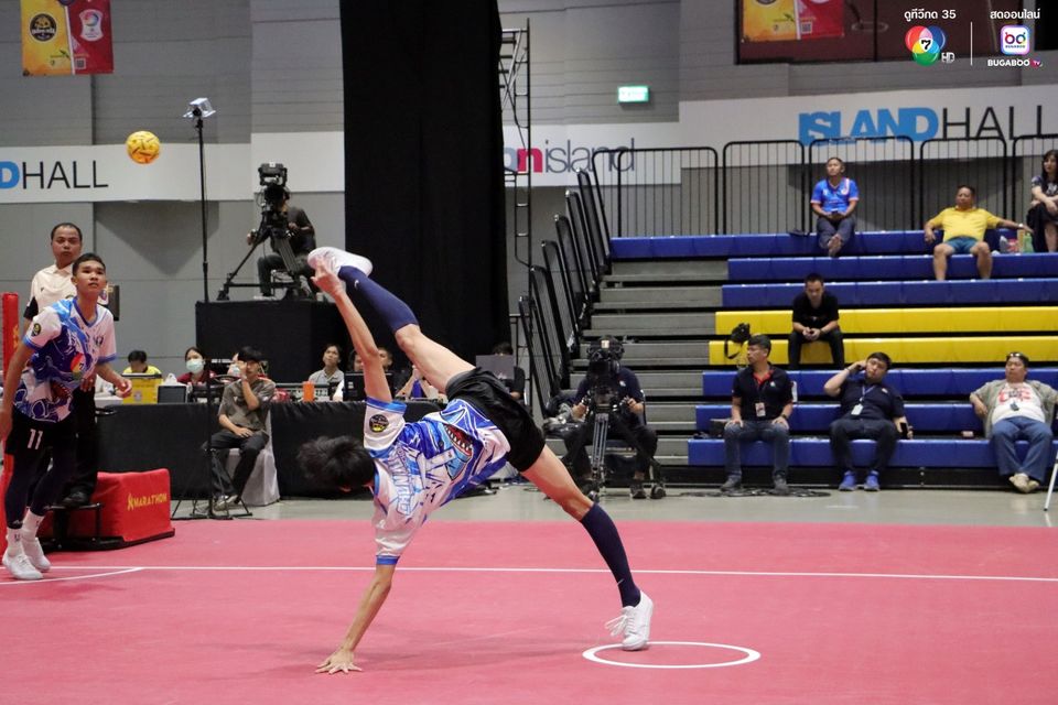 เซปักตะกร้อ นักเรียนชาย แชมป์กีฬา 7HD 2025