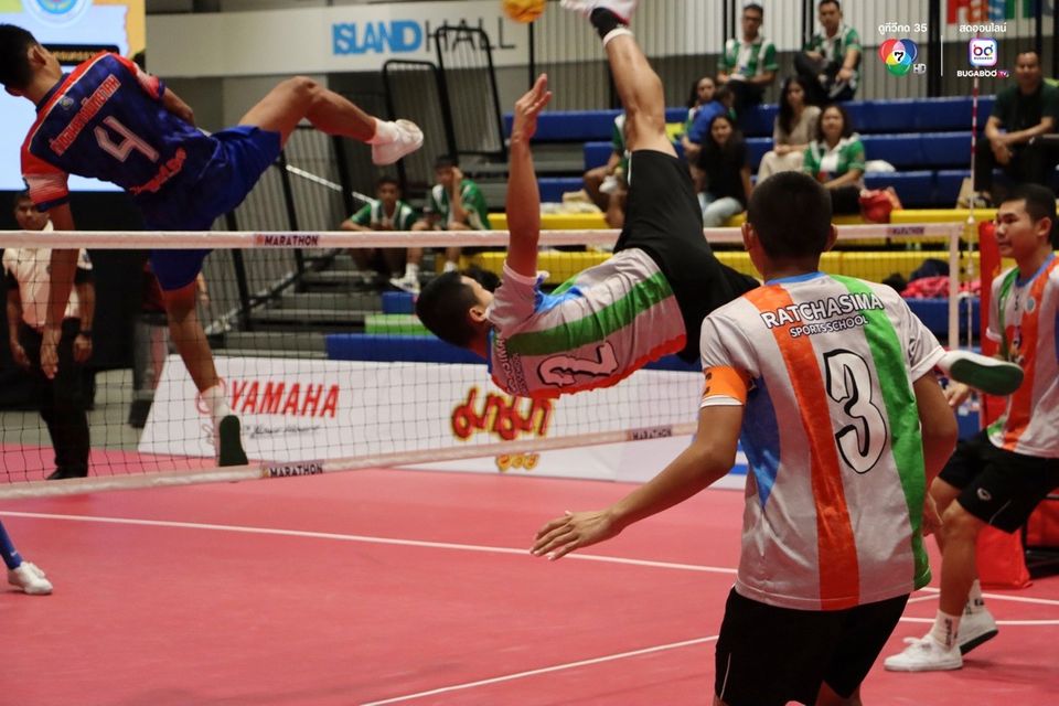 เซปักตะกร้อ นักเรียนชาย แชมป์กีฬา 7HD 2025