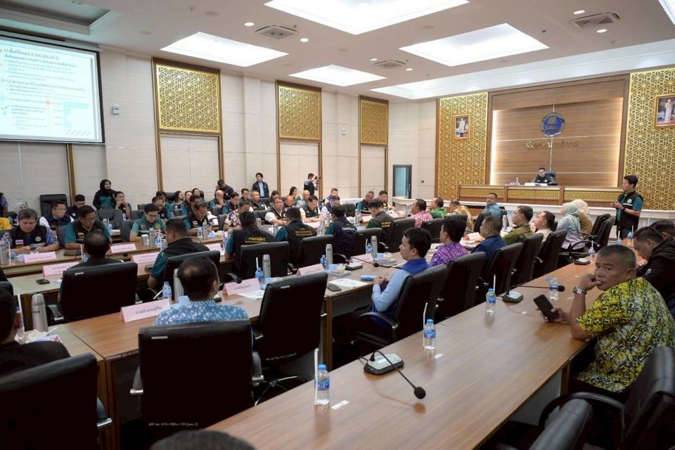 รมช.เกษตรฯ เคลื่อนทัพลงใต้! กำชับกรมชลฯ คุมเข้มแผนจัดการน้ำ ตั้งรับอุทกภัยนราธิวาส 