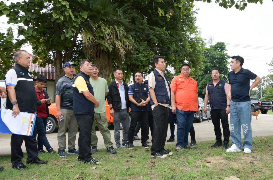 ชป.เร่งระบายน้ำ “ทุ่งโพธิ์พระยา” ลดผลกระทบน้ำท่วมสุพรรณบุรี