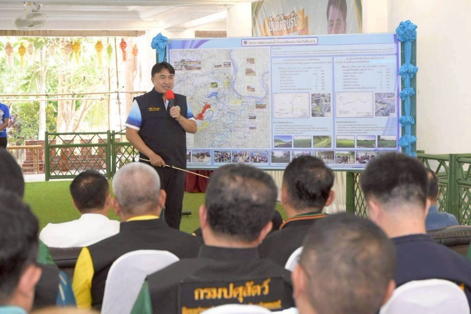 รมช.เกษตรฯ ลงพื้นที่ จ.เชียงราย ติดตามโครงการพัฒนาแหล่งน้ำกรมชลประทาน เพื่อยกระดับภาคการเกษตรอย่างยั่งยืน