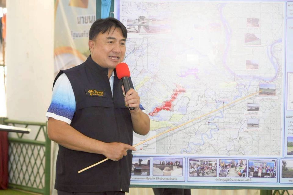 รมช.เกษตรฯ ลงพื้นที่ จ.เชียงราย ติดตามโครงการพัฒนาแหล่งน้ำกรมชลประทาน เพื่อยกระดับภาคการเกษตรอย่างยั่งยืน