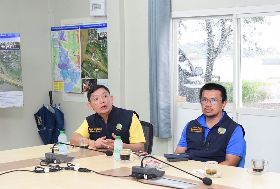 อธิบดีกรมชลฯ ติดตามน้ำเจ้าพระยา เข้ม...วางแผนรับมือน้ำเหนือ