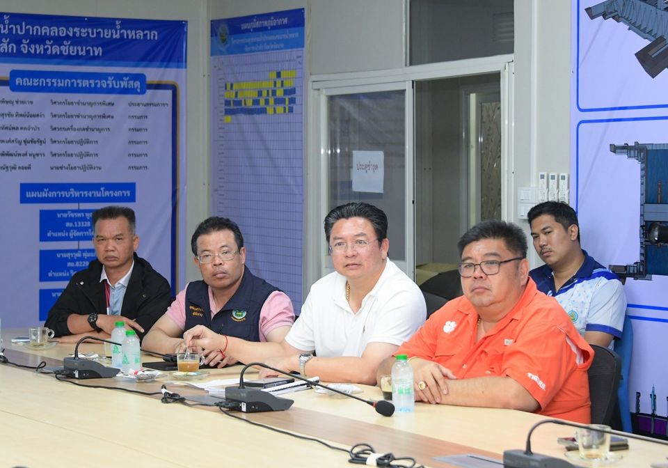 อธิบดีกรมชลฯ ติดตามน้ำเจ้าพระยา เข้ม...วางแผนรับมือน้ำเหนือ