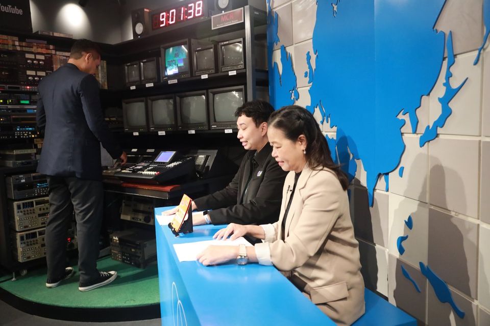 ช่อง 7HD เปิดบ้านต้อนรับคณะนักวิจัยฯ เข้าชมการบริหารจัดการสื่อแลกเปลี่ยนความรู้