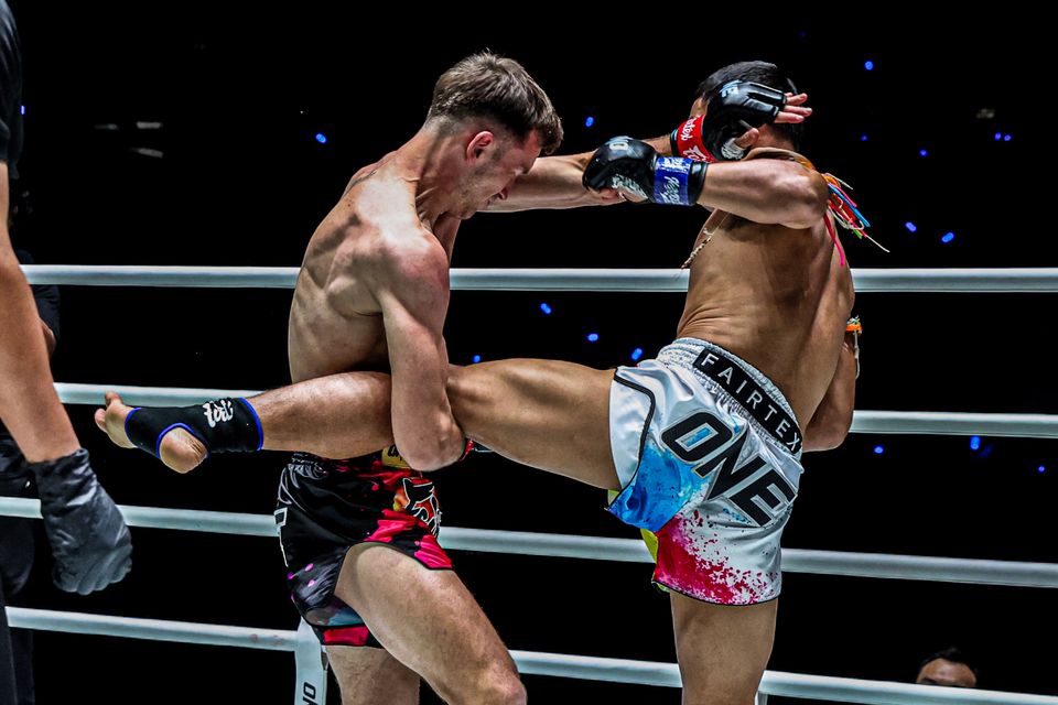 ONE ลุมพินี : สตีเฟน เออร์วิน ก้านคอน็อก แรมบ๊อง ส.เถระพัฒน์ ในศึก ONE ลุมพินี 128