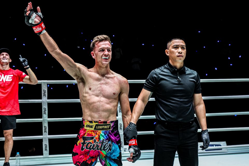 ONE ลุมพินี : สตีเฟน เออร์วิน คว้าสัญญา ONE พร้อมเดินหน้าลุยระดับโลก