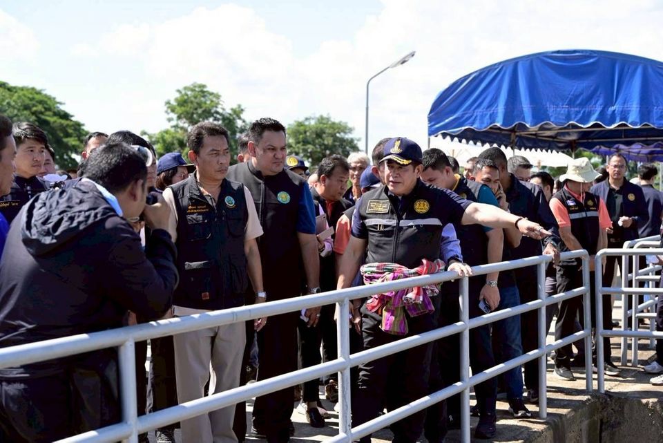 รองนายกฯ ธรรมนัส ติดตามการบริหารจัดการน้ำลุ่มน้ำกก เขื่อนเชียงราย ผลักดันแผนเพิ่มโครงการอ่างเก็บน้ำแก้ปัญหาน้ำท่วม-น้ำแล้ง