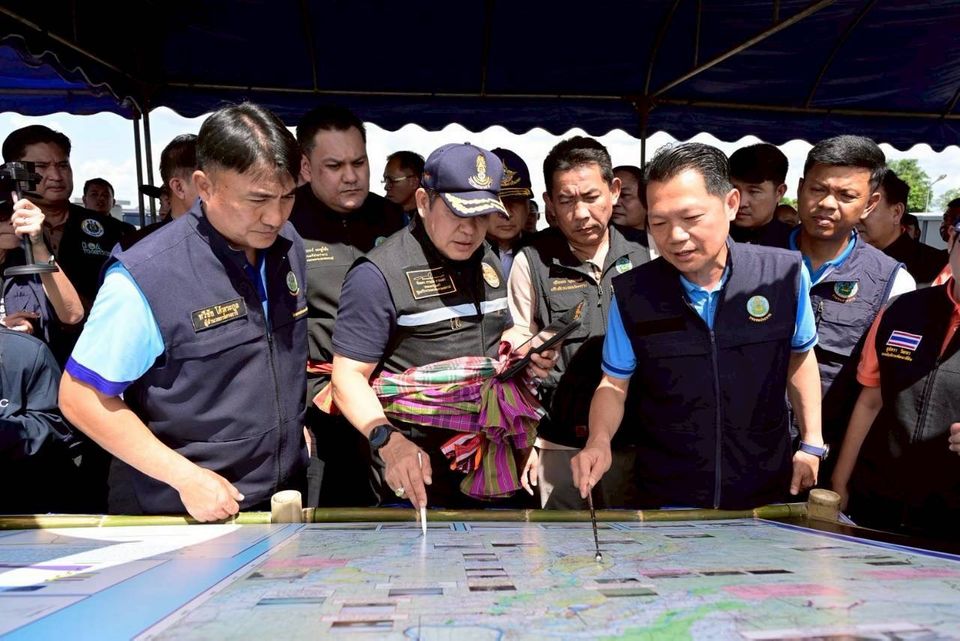 รองนายกฯ ธรรมนัส ติดตามการบริหารจัดการน้ำลุ่มน้ำกก เขื่อนเชียงราย ผลักดันแผนเพิ่มโครงการอ่างเก็บน้ำแก้ปัญหาน้ำท่วม-น้ำแล้ง