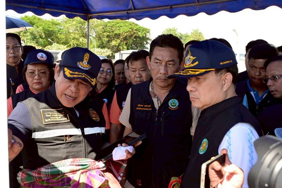 รองนายกฯ ธรรมนัส ติดตามการบริหารจัดการน้ำลุ่มน้ำกก เขื่อนเชียงราย ผลักดันแผนเพิ่มโครงการอ่างเก็บน้ำแก้ปัญหาน้ำท่วม-น้ำแล้ง