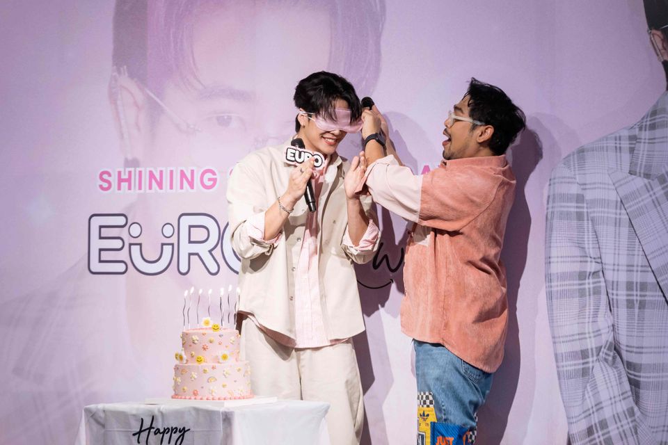 “ยูโร” ปลื้ม แฟนคลับไทย-อินเตอร์ รวมพลังฉลองวันเกิด  งาน “Shining 29th Birthday With Euro Yotsawat” แป๋วฉ่ำ