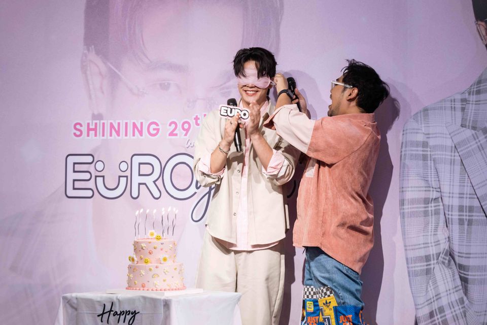 “ยูโร” ปลื้ม แฟนคลับไทย-อินเตอร์ รวมพลังฉลองวันเกิด  งาน “Shining 29th Birthday With Euro Yotsawat” แป๋วฉ่ำ