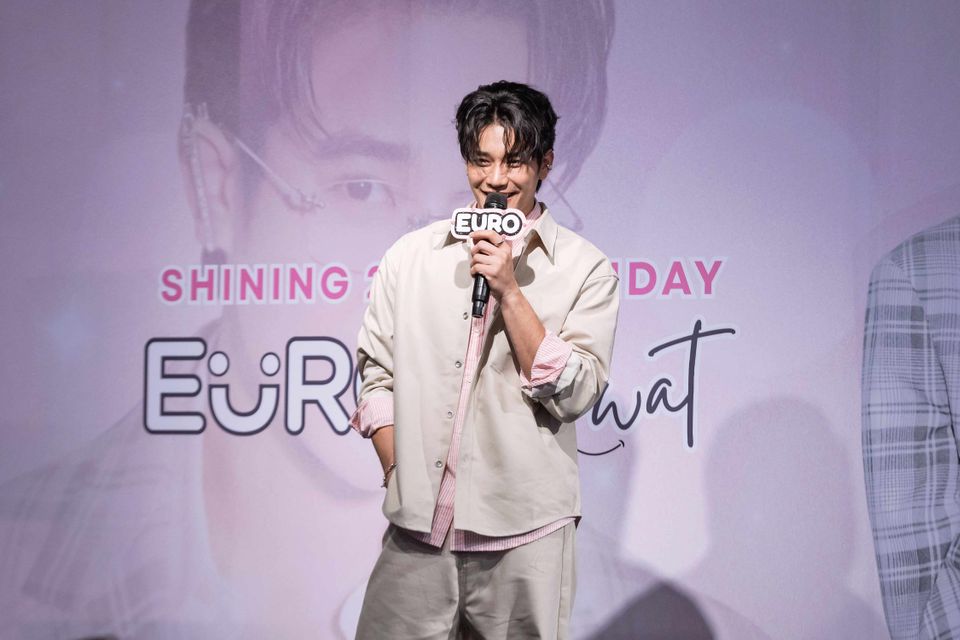“ยูโร” ปลื้ม แฟนคลับไทย-อินเตอร์ รวมพลังฉลองวันเกิด  งาน “Shining 29th Birthday With Euro Yotsawat” แป๋วฉ่ำ