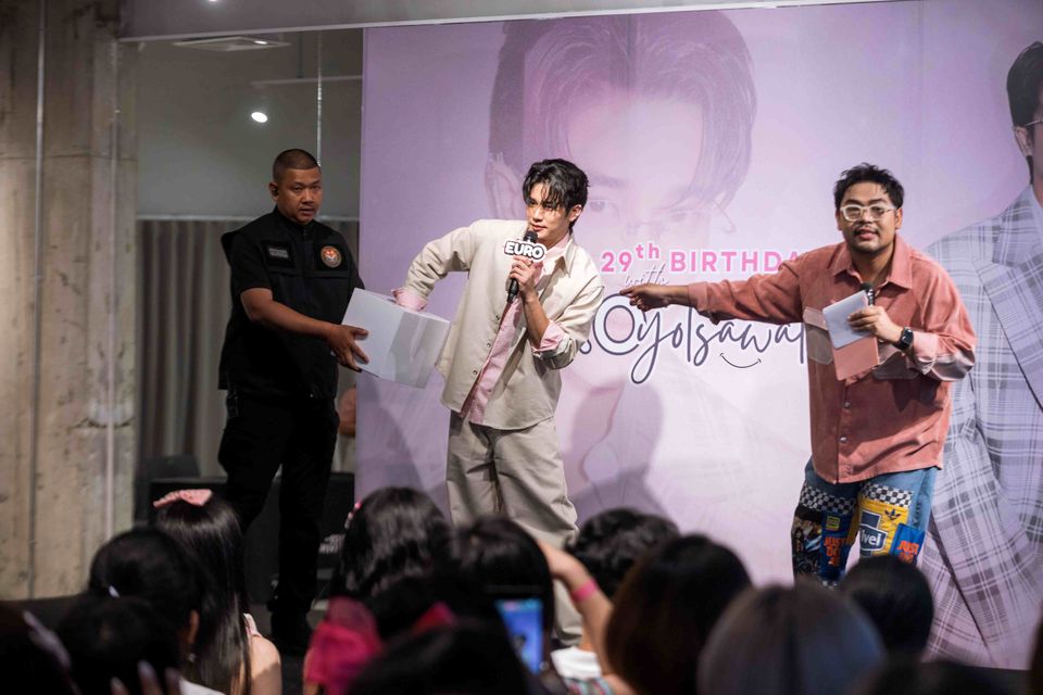“ยูโร” ปลื้ม แฟนคลับไทย-อินเตอร์ รวมพลังฉลองวันเกิด  งาน “Shining 29th Birthday With Euro Yotsawat” แป๋วฉ่ำ