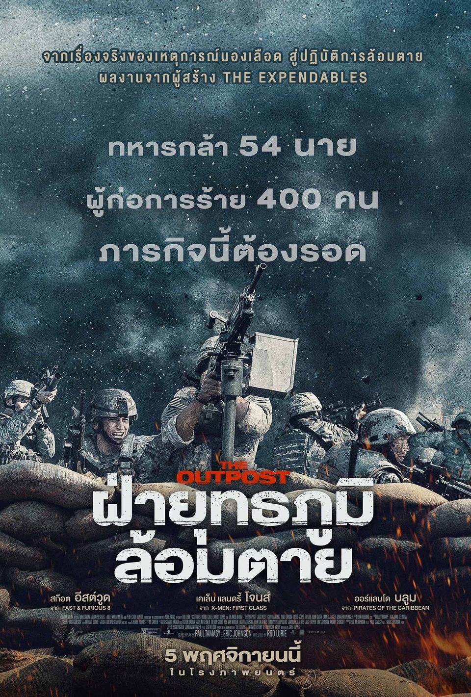 ภาพยนตร์ฝรั่ง “ฝ่ายุทธภูมิล้อมตาย” (THE OUTPOST)