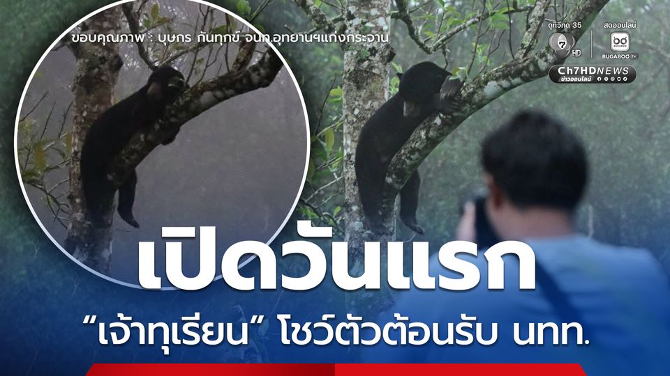 เขาพะเนินทุ่ง เปิดวันแรกสุดประทับใจ “เจ้าทุเรียน” โชว์ตัวต้อนรับ