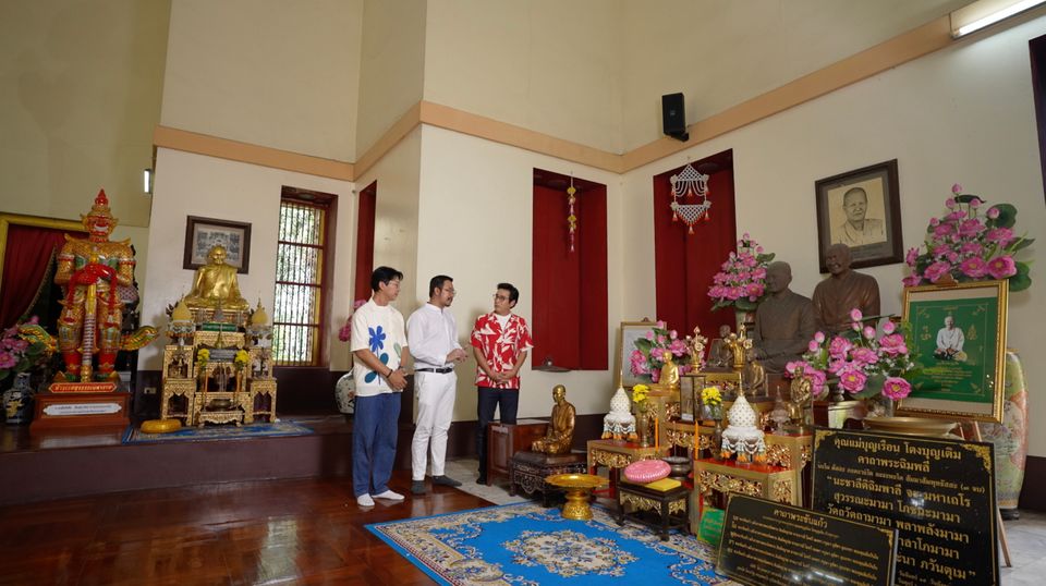 “หนุ่ม-แท่ง” พาทัวร์ “วัดสารนารถธรรมาราม”  สักการะคุณแม่บุญเรือน อร่อยกับอาหารทะเล จ.ระยอง 