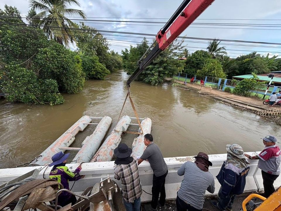 ชป. จับตาฝนหนักจากพายุ “คัลแมกี” พร่องน้ำในอ่างฯ รับมือน้ำหลาก