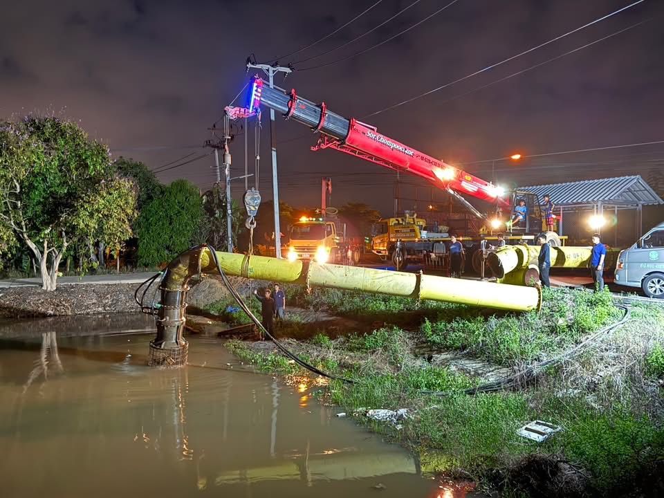 ชป. จับตาฝนหนักจากพายุ “คัลแมกี” พร่องน้ำในอ่างฯ รับมือน้ำหลาก