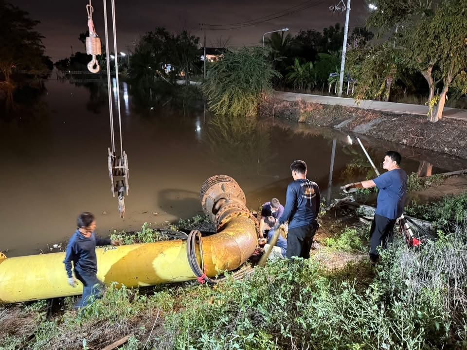 ชป. จับตาฝนหนักจากพายุ “คัลแมกี” พร่องน้ำในอ่างฯ รับมือน้ำหลาก