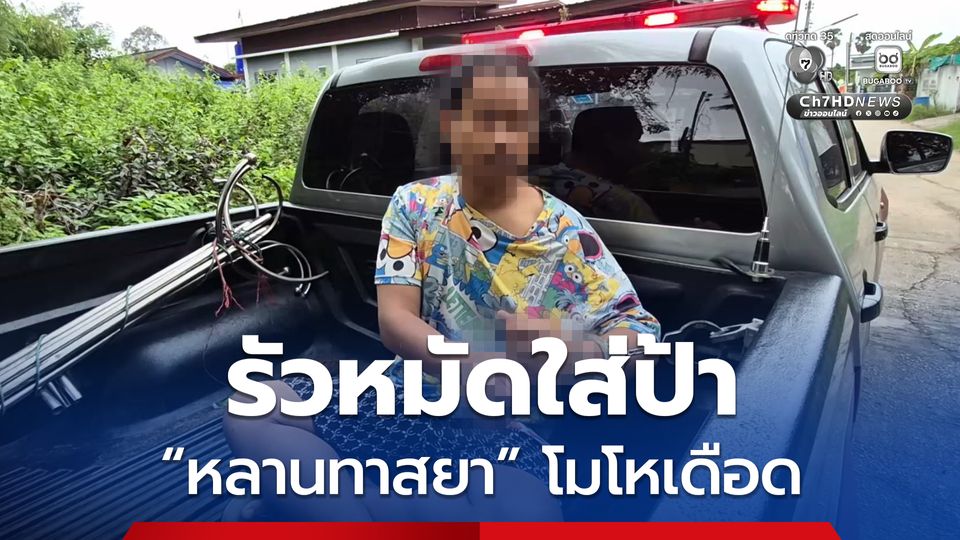 หลานทาสยา โมโหเดือด! รัวหมัดใส่ป้าจนหน้าช้ำ