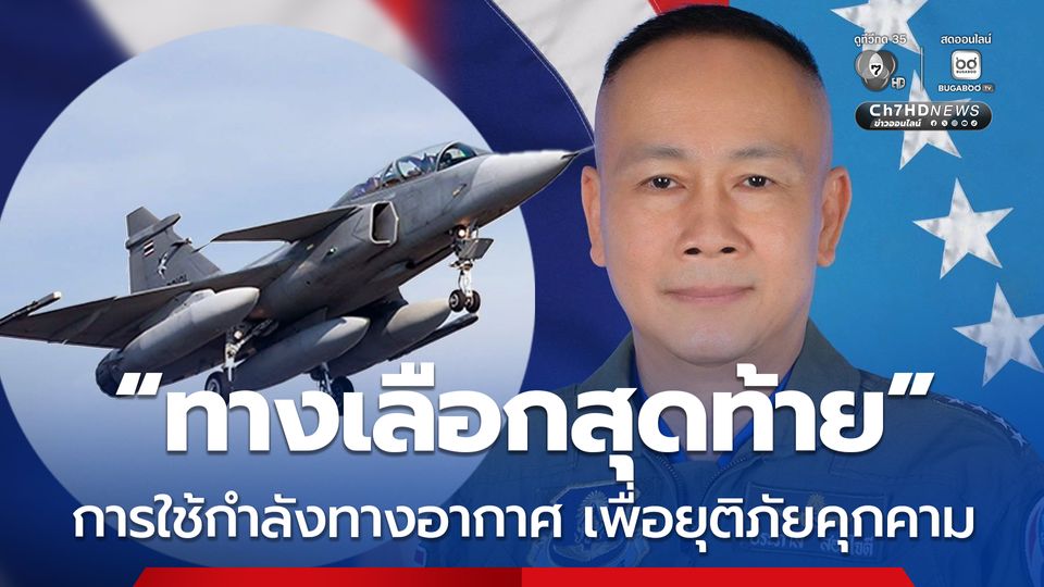 “ทางเลือกสุดท้าย” การใช้กำลังทางอากาศ เพื่อยุติภัยคุกคาม