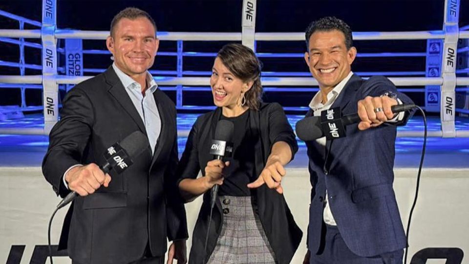 ONE ลุมพินี : ซาราห์ โกเยร์ ผู้บรรยายมวย เปิดตัวบู๊ศึก ONE ลุมพินี 136