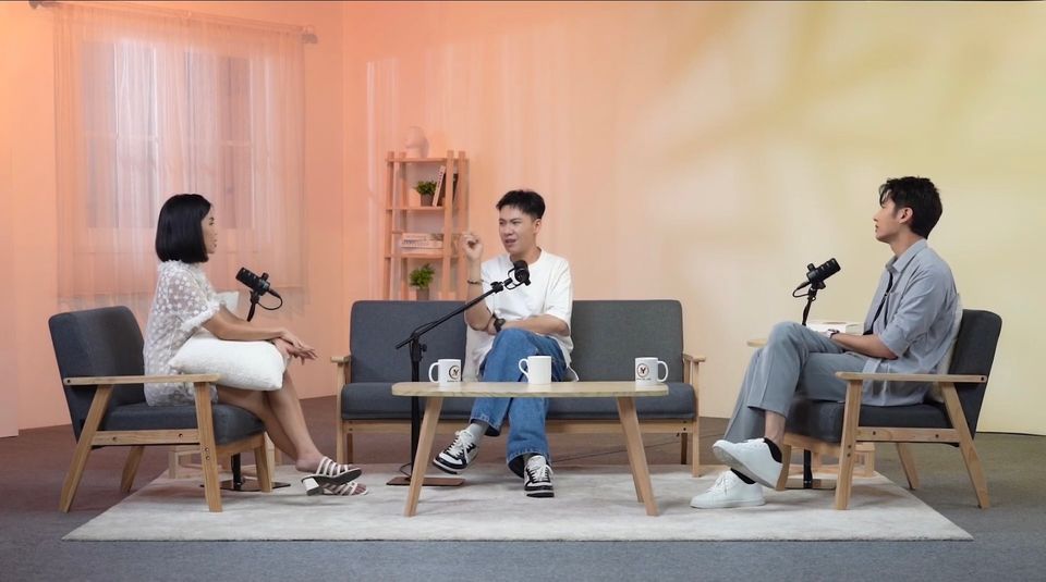 “แชป–รุ้ง” พา “ตั้ม วราวุธ” เล่าจุดเปลี่ยนชีวิตใน "ปั๊มหัวใจ"  จากความเจ็บปวดสู่หัวใจเข้มแข็ง ที่มีความรักรอบตัว