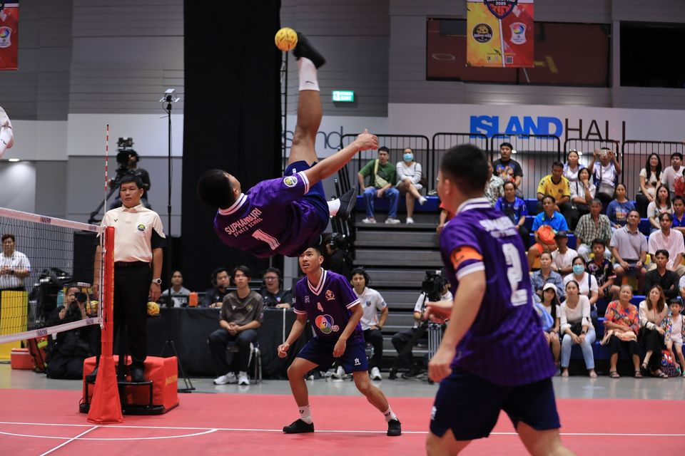 “SPORTS LIFE” เสิร์ฟความมันแฟนลูกหวาย  คัดไฮไลต์สุดประทับใจศึก “เซปักตะกร้อ นักเรียนชาย แชมป์กีฬา 7HD 2025”