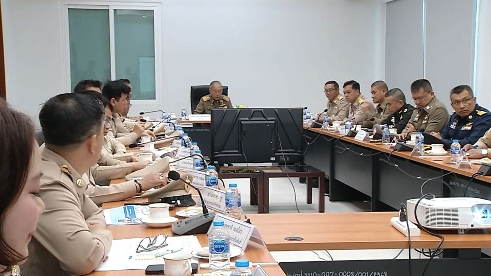 องคมนตรี ติดตามภารกิจการดำเนินงานกรมฝนหลวงและการบินเกษตร ประจำปีงบประมาณ 2569